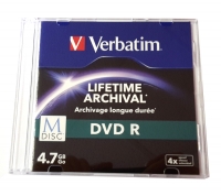 M-DISC DVD-R 4.7GB archivace po dobu až 1332 let 1ks