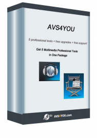 AVS4YOU - balík 5 programů