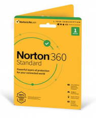 NORTON 360 STANDARD 10GB + VPN 1 uživatel/1 zařízení/1rok