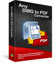 Any DWG to PDF Converter PRO