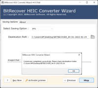BitRecover HEIC Converter Wizard