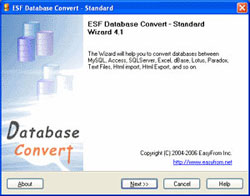 ESF Database Convert Standard