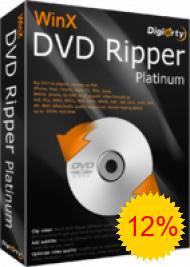 WinX DVD Ripper Platinum - doživotní licence pro 1 PC